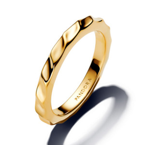Inel Ondulat ESSENCE Placare Aur Galben 14K PANDORA