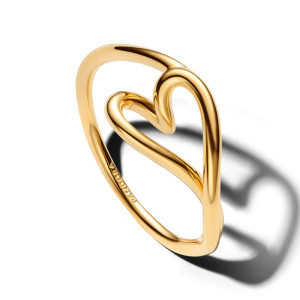 Inel Inima ESSENCE Placare Aur Galben 14K PANDORA