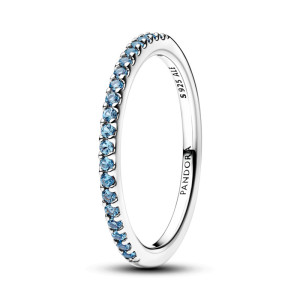 Inel Argint 925 Cristal Albastru PANDORA