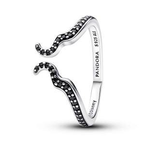 Inel Disney Maleficent Argint 925 Cristal Negru PANDORA