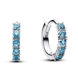 Cercei Argint 925 Cristal Albastru PANDORA