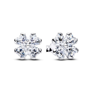 Cercei Trifoi Argint 925 CZ PANDORA