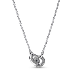 Colier Logo Argint 925 CZ PANDORA