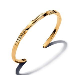 Bratara Deschisa ESSENCE Rasucita Placare Aur Galben 14k PANDORA