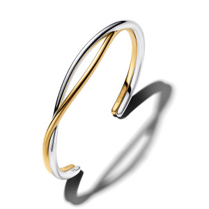 Bratara Deschisa ESSENCE Argint 925 Placare Aur Galben 14K PANDORA