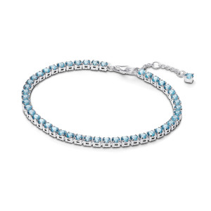 Bratara Tenis Argint 925 Cristal Albastru PANDORA