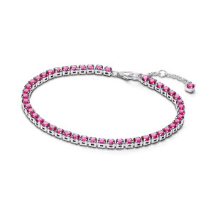Bratara Tenis Argint 925 Cristal Roz PANDORA