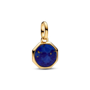 Medalion Pandora ME Placare Aur Galben 14k Lapis Lazuli Sintetic PANDORA