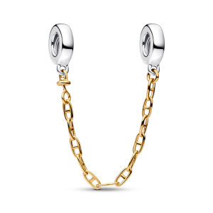 Lant de Siguranta Placare Aur Galben 14k Argint 925 PANDORA