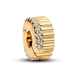 Talisman Clips Placare Aur Galben 14K CZ PANDORA