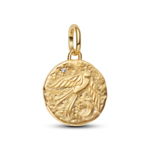 Medalion Randunica Pandora ME Placare Aur Galben 14K CZ PANDORA