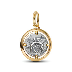 Medalion Inger Pandora ME Placare Aur Galben 14K Argint 925 CZ PANDORA