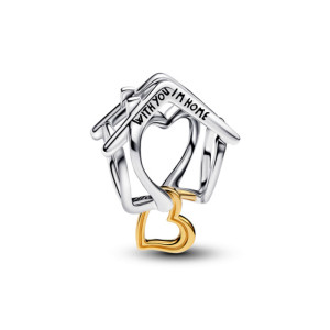 Talisman Casa Placare Aur Galben 14K Argint 925 PANDORA