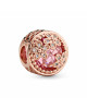 Talisman Margareta Pandora Placare Aur Roz 14K Roz si Alb CZ PANDORA