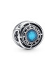 Talisman Marvel Arc Reactor Argint 925 Email Albastru PANDORA