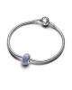 Talisman Argint 925 Sticla Murano Opal Mov Lavanda Sintetic PANDORA