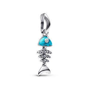 Talisman Os de Peste Argint 925 CZ PANDORA