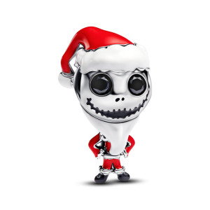 Talisman Disney Jack Argint 925 Cristal Negru Email Alb, Rosu si Negru PANDORA