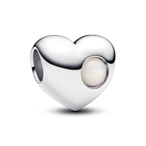 Talisman Inima Gravabila Argint 925 Sidef Artificial PANDORA