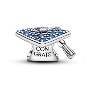 Talisman Toca Absovire Argint 925 CZ, Cristal Albastru PANDORA