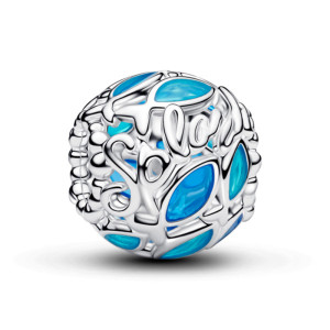 Talisman Peste Argint 925 Email Albastru PANDORA