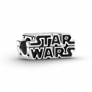Talisman Logo Star Wars Argint 925 Email Negru PANDORA