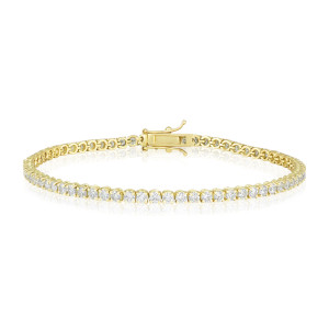 Bratara Tennis Aur 18k Diamante BLANCO'S