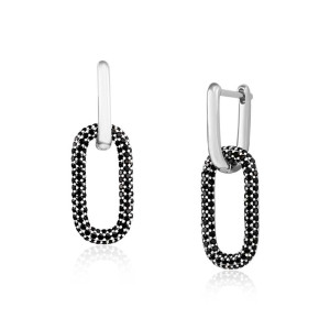 Cercei Zale Argint 925 CZ OLIVESS