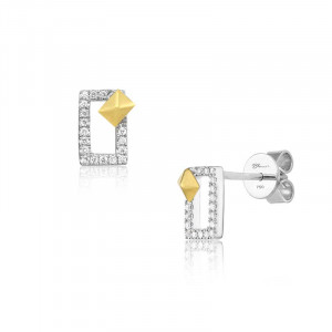 Cercei Aur 18k Diamante BLANCO'S