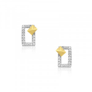 Cercei Aur 18k Diamante BLANCO'S