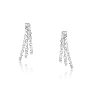 Cercei Aur 18k Diamante BLANCO'S