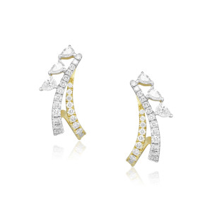 Cercei Aur 18k Diamante BLANCO'S