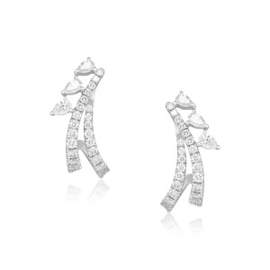 Cercei Aur 18k Diamante BLANCO'S