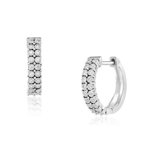 Cercei Aur 18k Diamante BLANCO'S