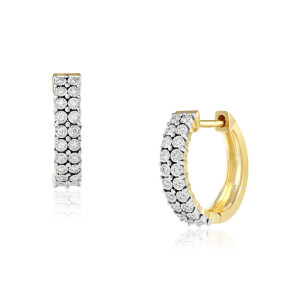 Cercei Aur 18k Diamante BLANCO'S