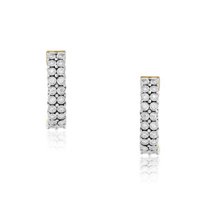 Cercei Aur 18k Diamante BLANCO'S
