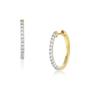 Cercei Aur 18k Diamante BLANCO'S