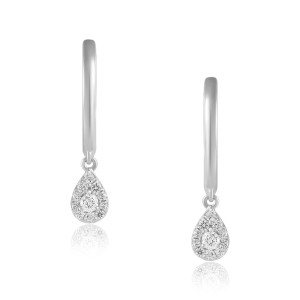 Cercei Aur 18k Diamante BLANCO'S