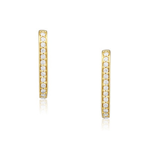 Cercei Aur 18k Diamante BLANCO'S