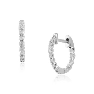 Cercei Aur 18k Diamante BLANCO'S