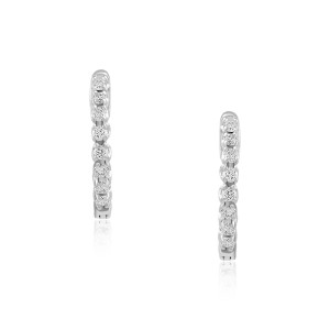 Cercei Aur 18k Diamante BLANCO'S