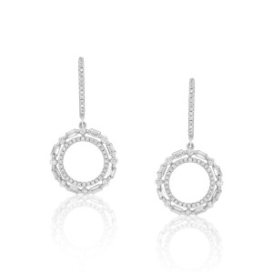 Cercei Aur 18k Diamante BLANCO'S