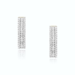 Cercei Aur 18k Diamante BLANCO'S