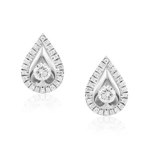 Cercei Aur 18k Diamante BLANCO'S
