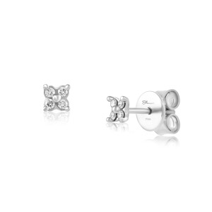 Cercei Aur 18k Diamante BLANCO'S