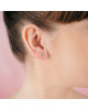 Cercei Aur 18k Diamante BLANCO'S