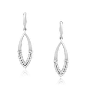Cercei Aur 18k Diamante BLANCO'S