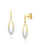 Cercei Aur 18k Diamante BLANCO'S
