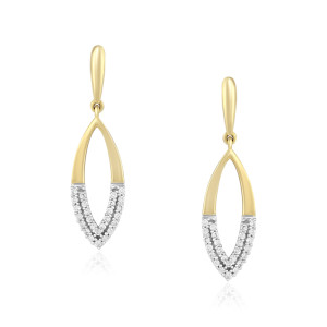 Cercei Aur 18k Diamante BLANCO'S
