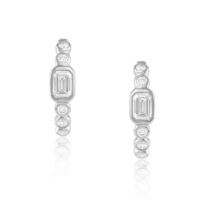 Cercei Aur 18k Diamante BLANCO'S